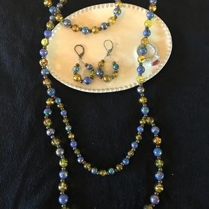 New Necklace and Earrings Set